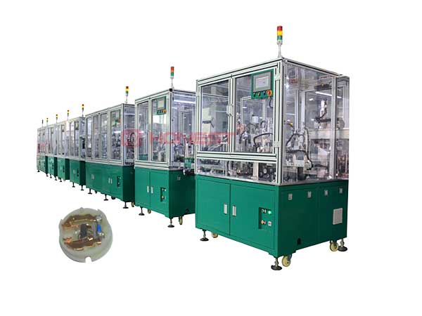 電機膠蓋全自動化生產線